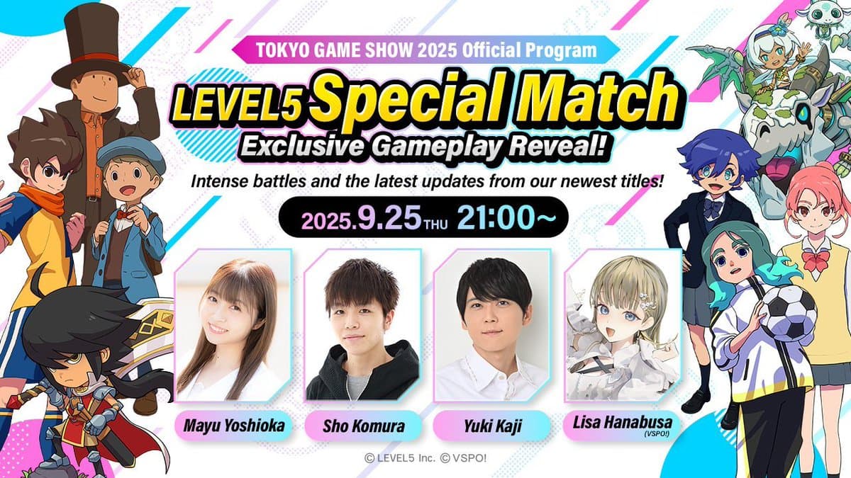 La diffusion en direct LEVEL5 Special Match débute dans 20 minutes 🔥