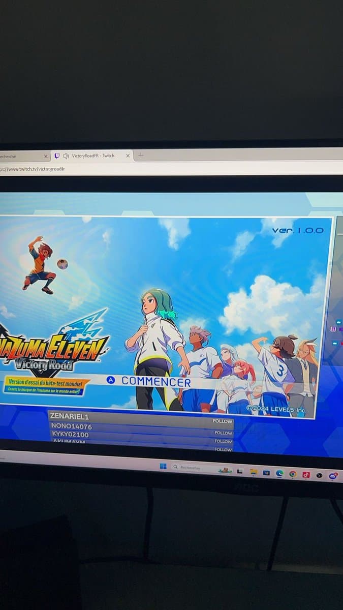 C’EST MAINTENANT INAZUMA ELEVEN VICTORY ROAD