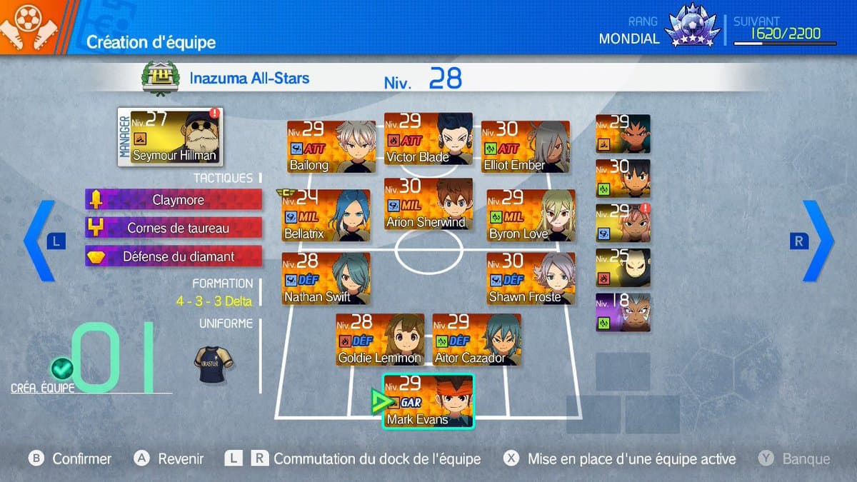 Selon vous, quelles sont les corrections à apporter au jeu final d'Inazuma Eleven Victory Road? https://t.co/QpQD2BkYGJ