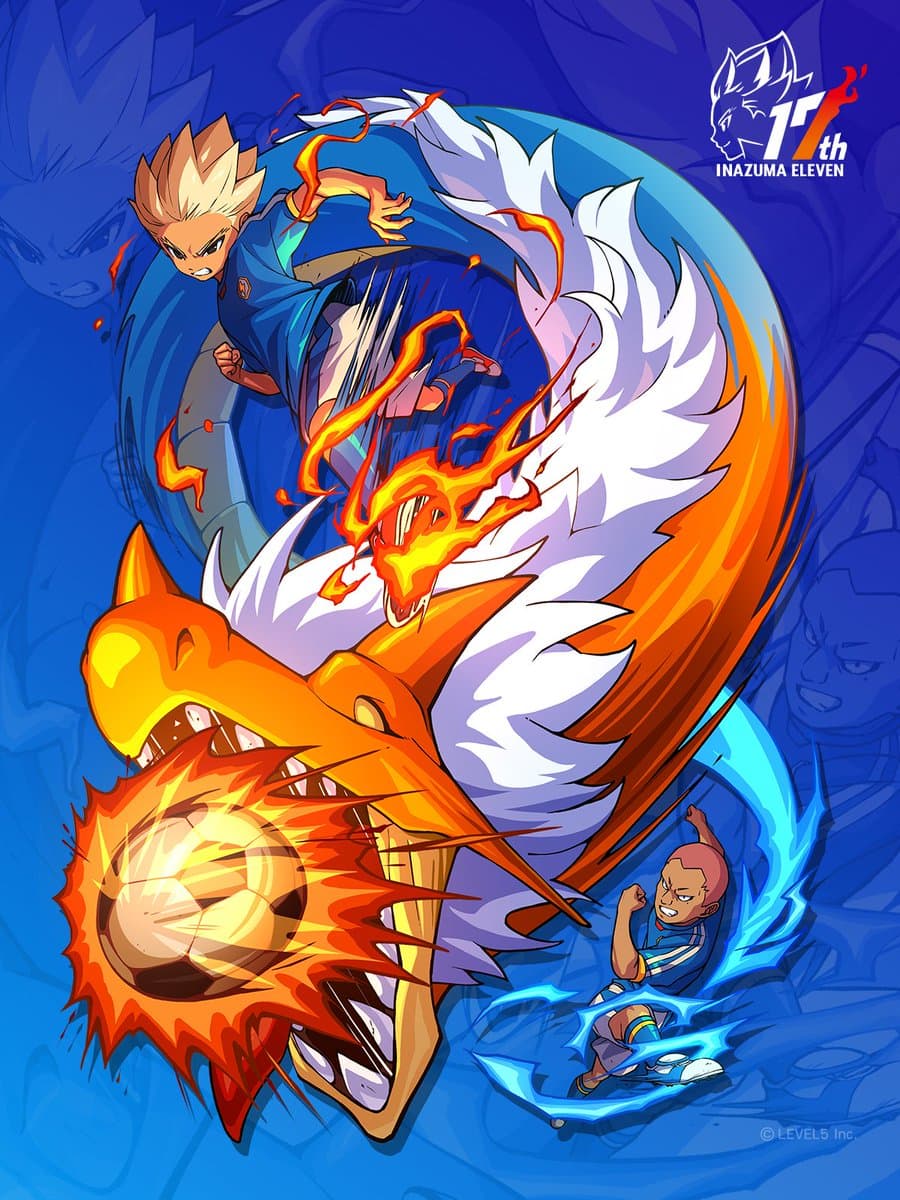 Il y a 17 ans, le 22 août 2008, sortait le tout premier jeu Inazuma Eleven ⚽️⚡️