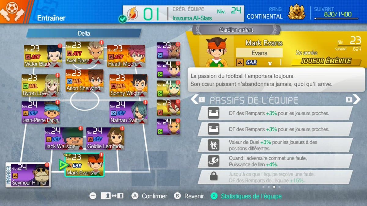 Aperçu du menu des équipes et des statistiques d’Inazuma Eleven Victory Road https://t.co/2h2bqW3j7p