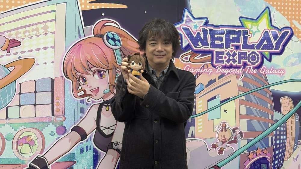 Akihiro Hino était présent fin novembre à Shanghai pour l’exposition WePlay, un salon dédié aux jeux indépendants.